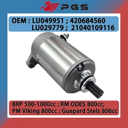 Starter Motor For BRP G1 G2 РМ 800 ODES UTV 800H HiSun LU049951 420684560 370800-001-0000 21040109116