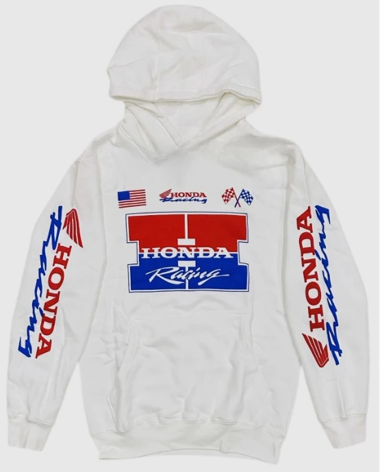

Толстовка с логотипом Honda, осенне-зимняя мужская и женская уличная одежда, повседневная толстовка с капюшоном для мотоцикла