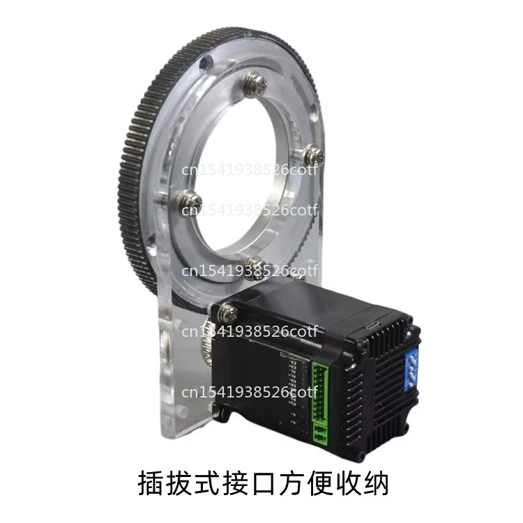 stepper controllable number of turns winding and bundling machine large hole outer circle rotary bundling harness tape