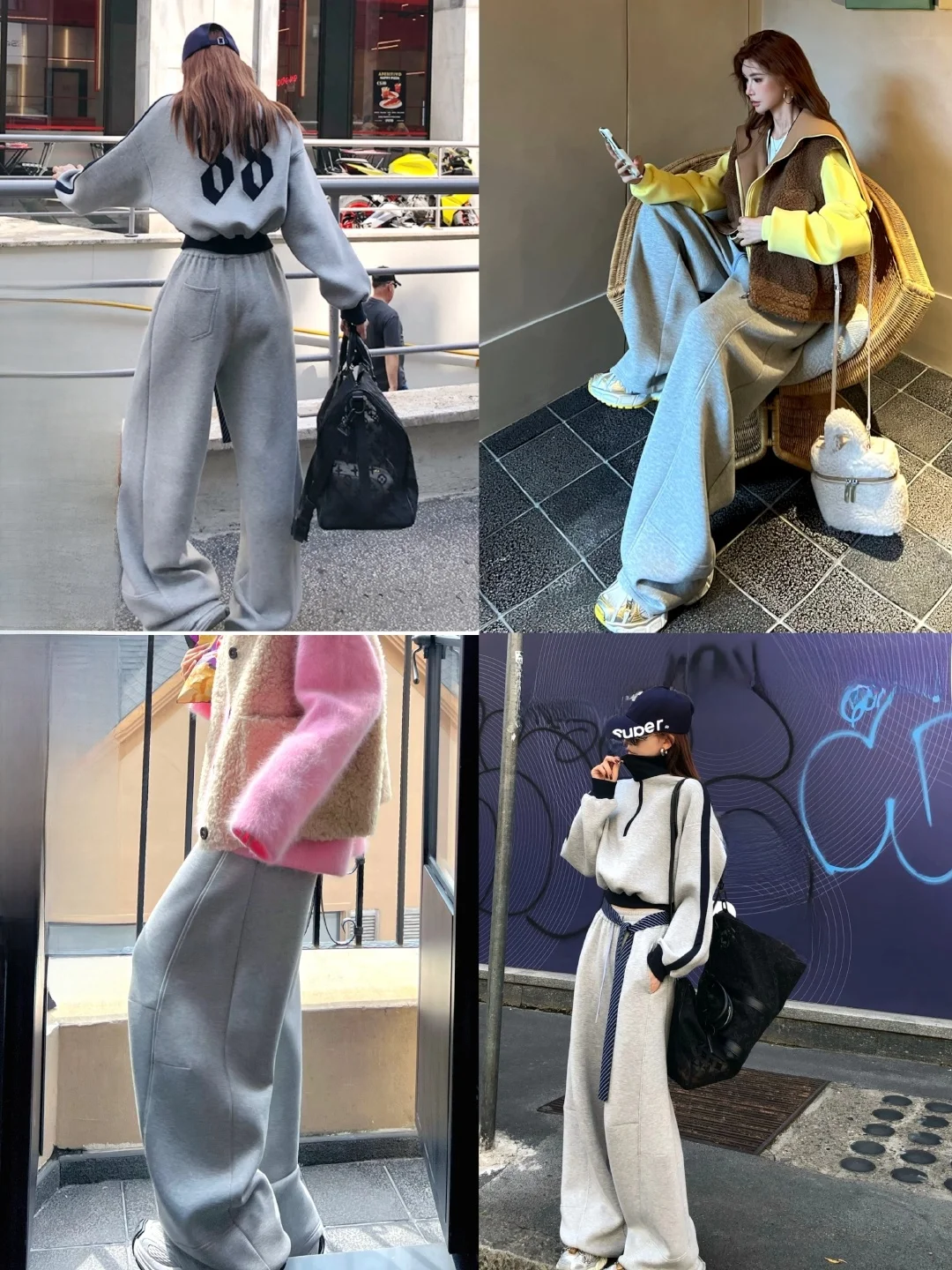 

Корейские брюки Lililiwj с высокой талией и широкими штанинами, свободного кроя, удобные повседневные брюки для женщин, приятные для кожи, дышащие