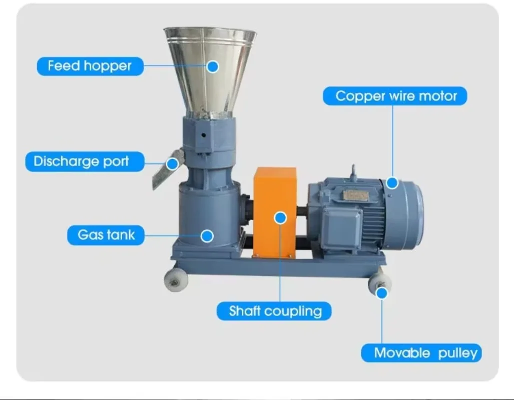 Discount Pillet Machine Chicken Feed Pellet Animal Cattle Feed Pellet Machine Pellet Machine Animal Feed