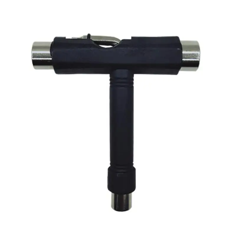 Multi-Function Skateboard T Tool Wrench with T Type Inner Hexagon Spanner and L Crosshead Wrench Screwdriver