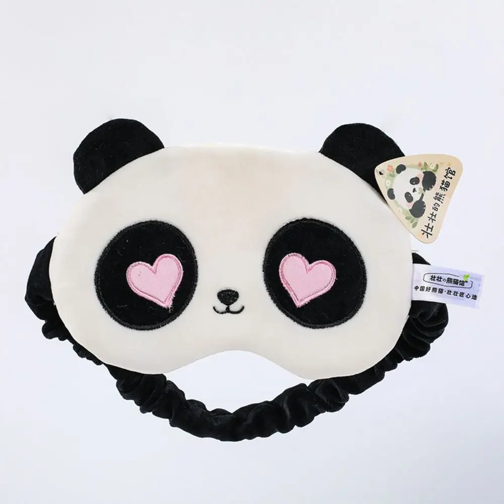 Marioneta de mano de felpa de Panda Kawaii, simulación de Panda suave, almohada de felpa para el cuello, guantes de 30cm, gorro de felpa de Panda, tiempo de historia