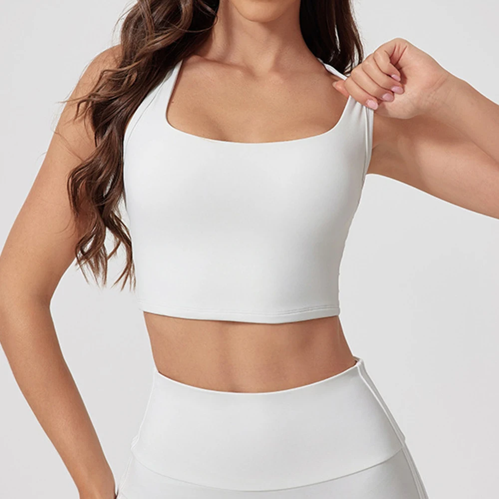 

Sexy Women Underwear Backless Bras Female Brassiere Breathable Camisole Gym Workout Sports Lingerie Solid Stretch Ladies Bras