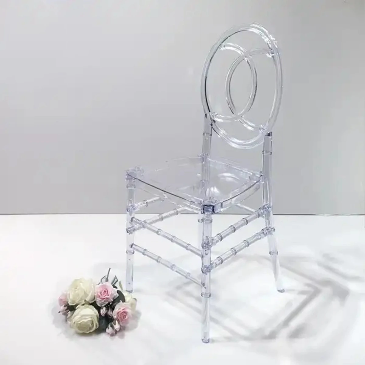 30pcs）new design Transparent crystal wedding party chiavari clear chair 103