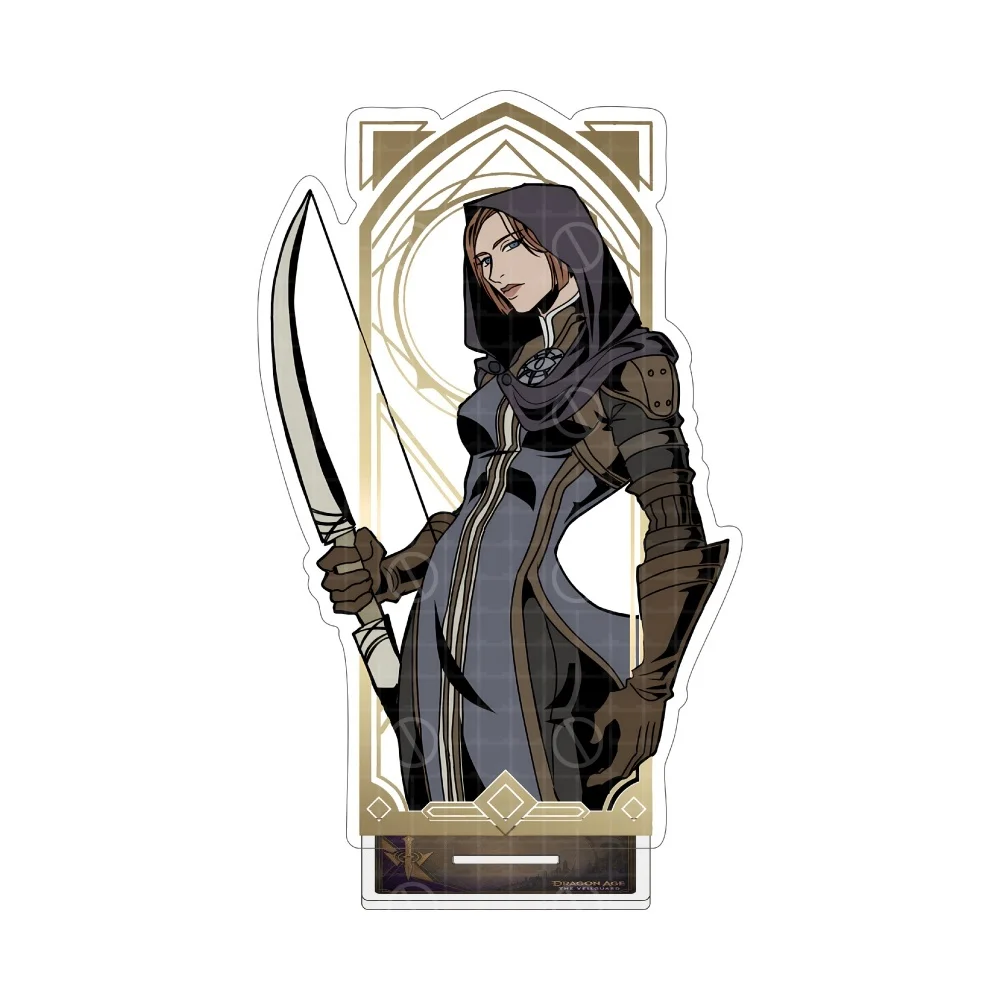 Dragon Age Inquisition Maxwell Mahanon Edric Kaaras Acrylic figure Stand Prop Decor Game 15cm Cartoons key chain Gifts