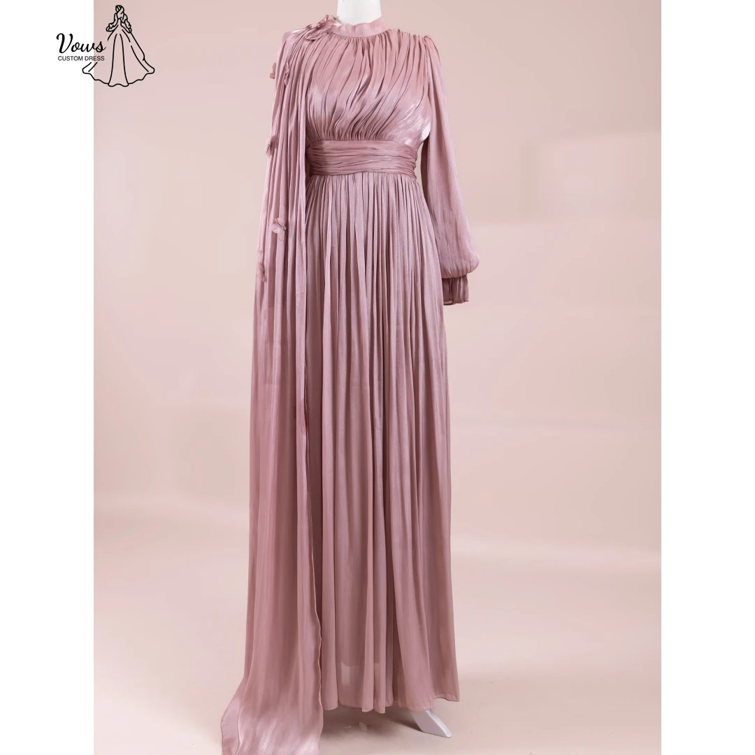 

Vows Бальное платье Платья 2025 Женская линия Платье на заказ Платья для особых случаев Вечернее платье Свадебный гость с круглым вырезом Женское