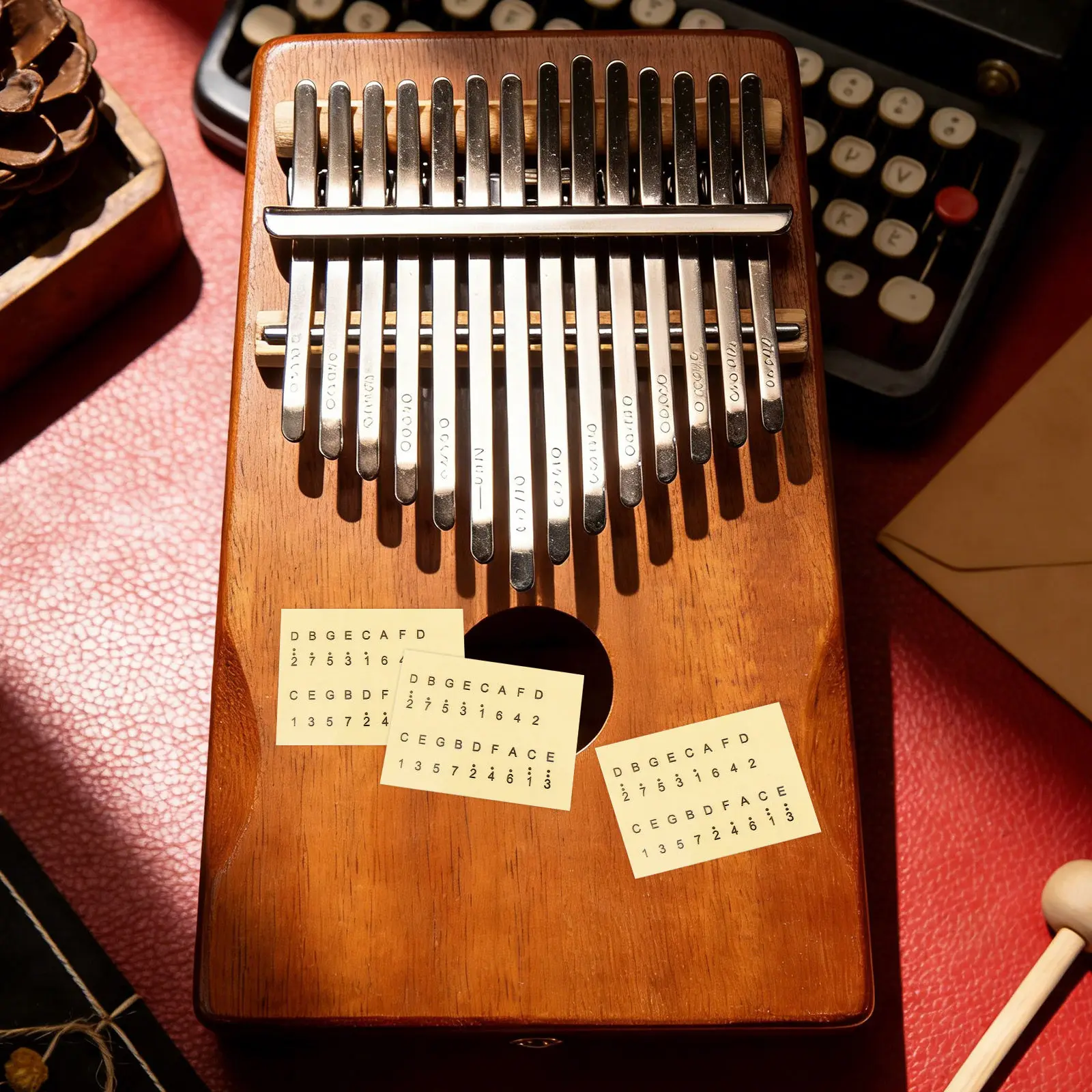6 pegatinas amarillas para esc - Musical Instrument Sign reseña y precio