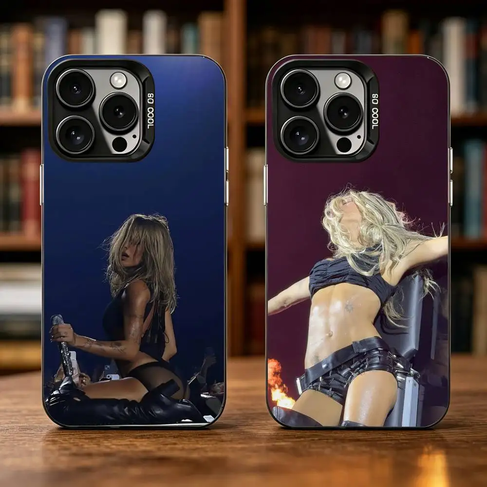 

Rapper Bad Gyal Phone Case For iPhone 17,16,15,14,13,12,11 Plus,Pro Max,XS,Colorful Silver Black Cover