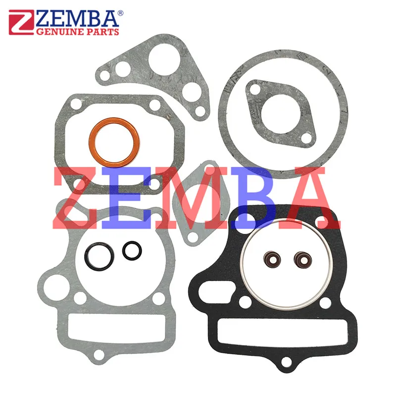 125CC 54MM BORE MID SET GASKET WITH VALVE SEAL FOR C125 AKT AKT 125 FLEX125