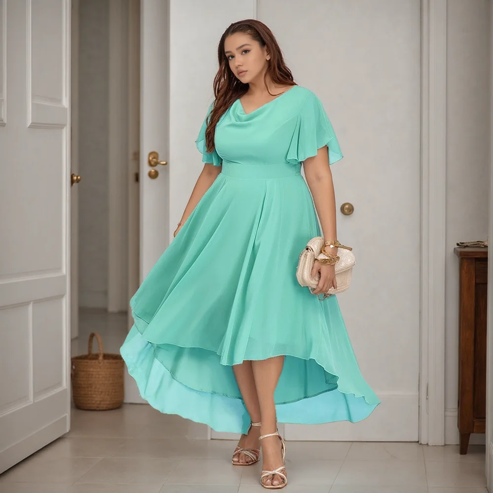 

Dresses for Women 2025 Casual Summer Sundresses Chiffon Plus Size Sleeveless Tank Dress KoreanFashion Outfits Clothing