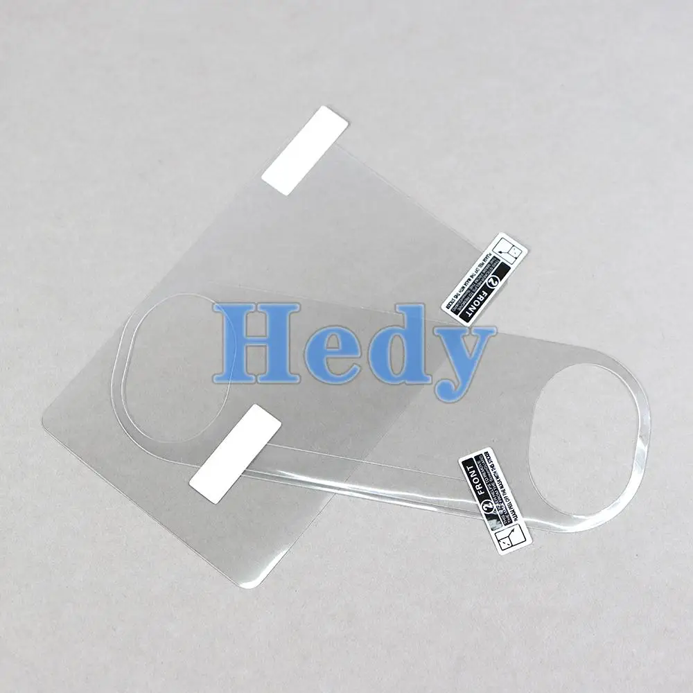 2 세트 전면 후면 HD 투명 보호 플라스틱 필름 표면 가드 커버 PSV1000 Psvita PS Vita PSV 2000 LCD 화면 보호기