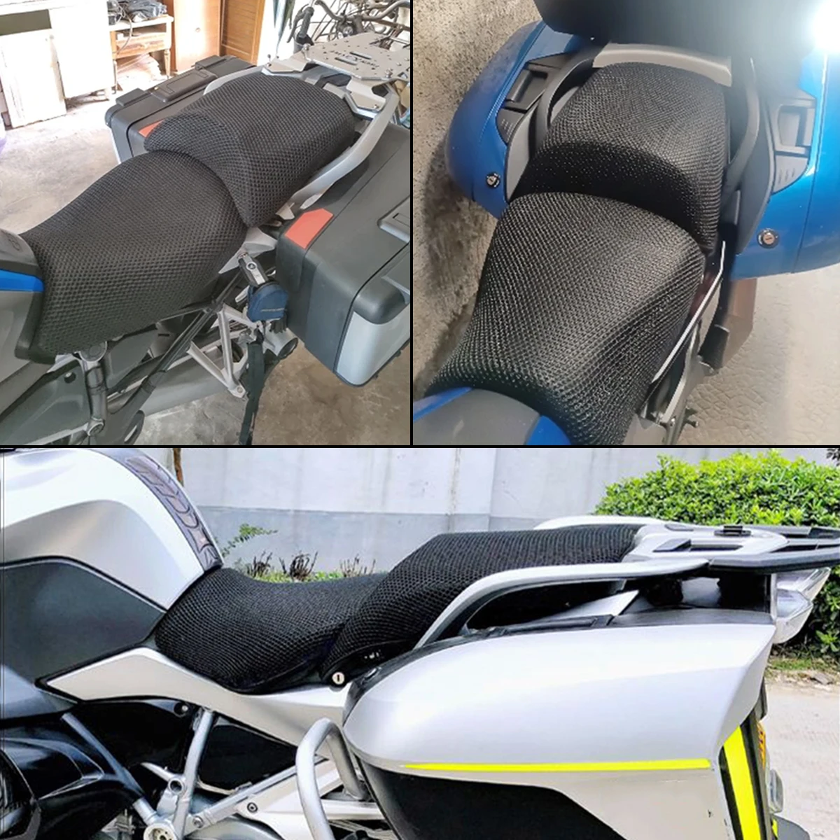 Wholesale price Mesh Seat Cushion Cover Protection Insulation Seat Cover For BMW R1200RT R1250GS ADV R1250RT R1250GS RS  K1600