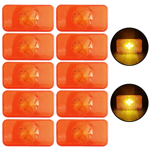 Imagen 1 del producto Luces laterales LED de 24V para camión Volvo FH FM FL, lámpara marcadora, liquidaciones ámbar claro 20789440 20398660 82392733 Accesorios