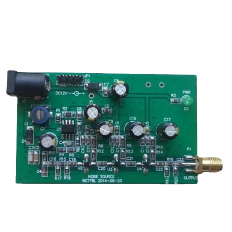 

100% original DC12V/0.3A Noise Source Simple Spectrum External Generator Tracking SMA Source