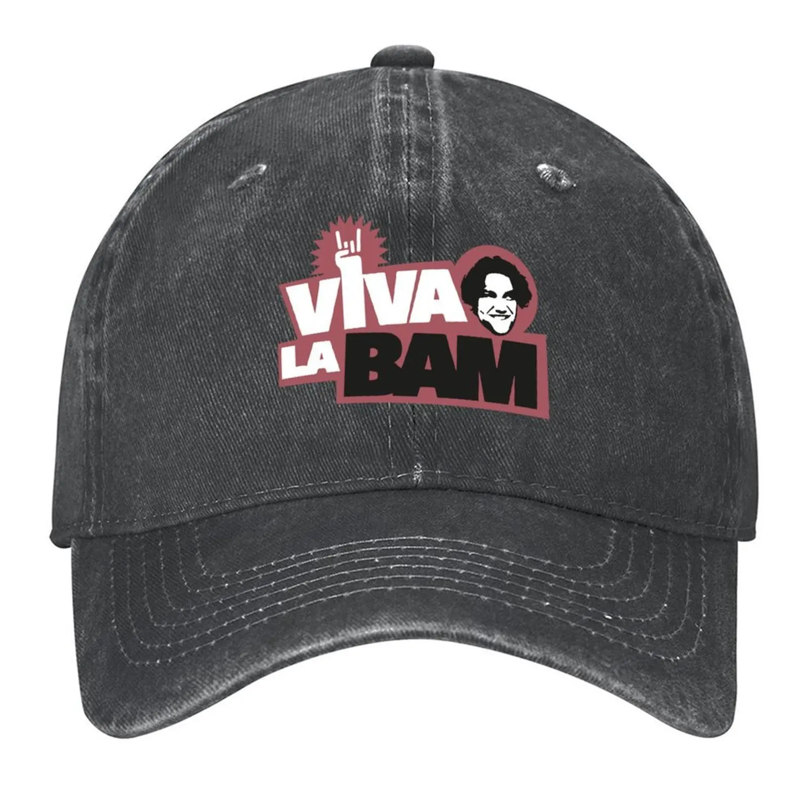 

Viva La Bam Margera Shirt Adult Medium Vintage Rare NEW Baseball Cap Anime Luxury man cap Beach fishing hat Mens Women's