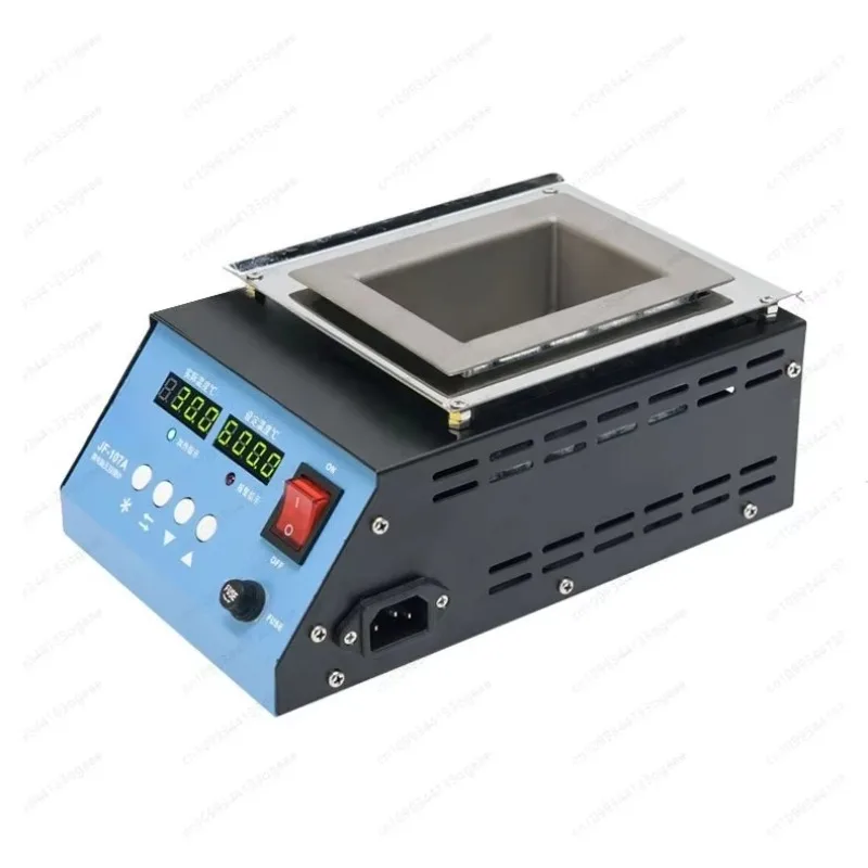 Control Intelligent Small Tin Furnace Double Number Display Square Type Titanium Alloy Molten Tin Furnace Solder Pot