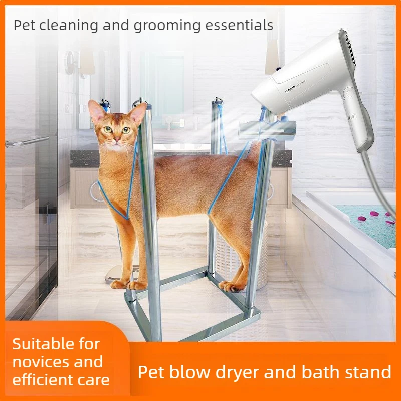 Soporte ducha perros inox extensible ajustable mesa peluquería - imagen 2
