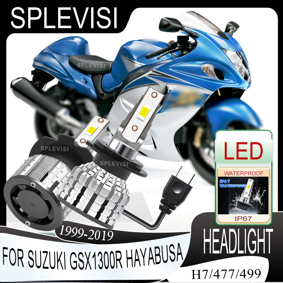 

Energy-Efficient LED H7 motorcycle Headlight For Suzuki GSX1300R Hayabusa 1999 2000 2001 2002 2003 2004 2005 2006 2007 2008-2019
