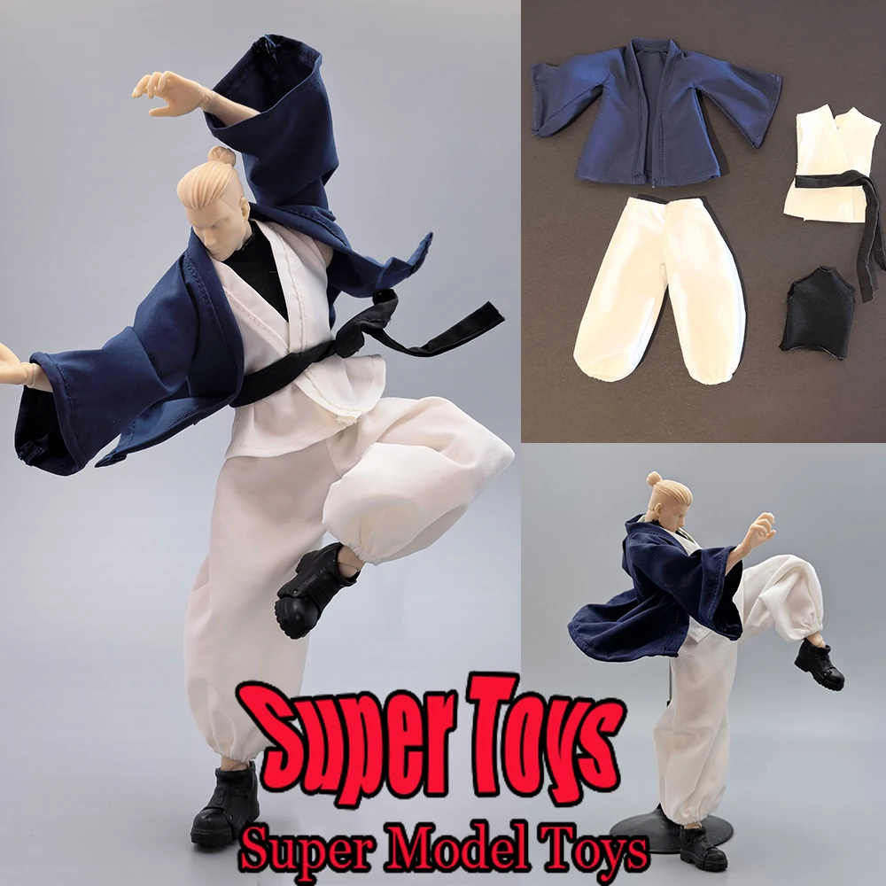 

In Stock 1/12 Scale Male Soldier Clothes Jujutsu Kaisen Combat Uniform Set Fit 6-inches SHF Action Figure Model Doll Toys