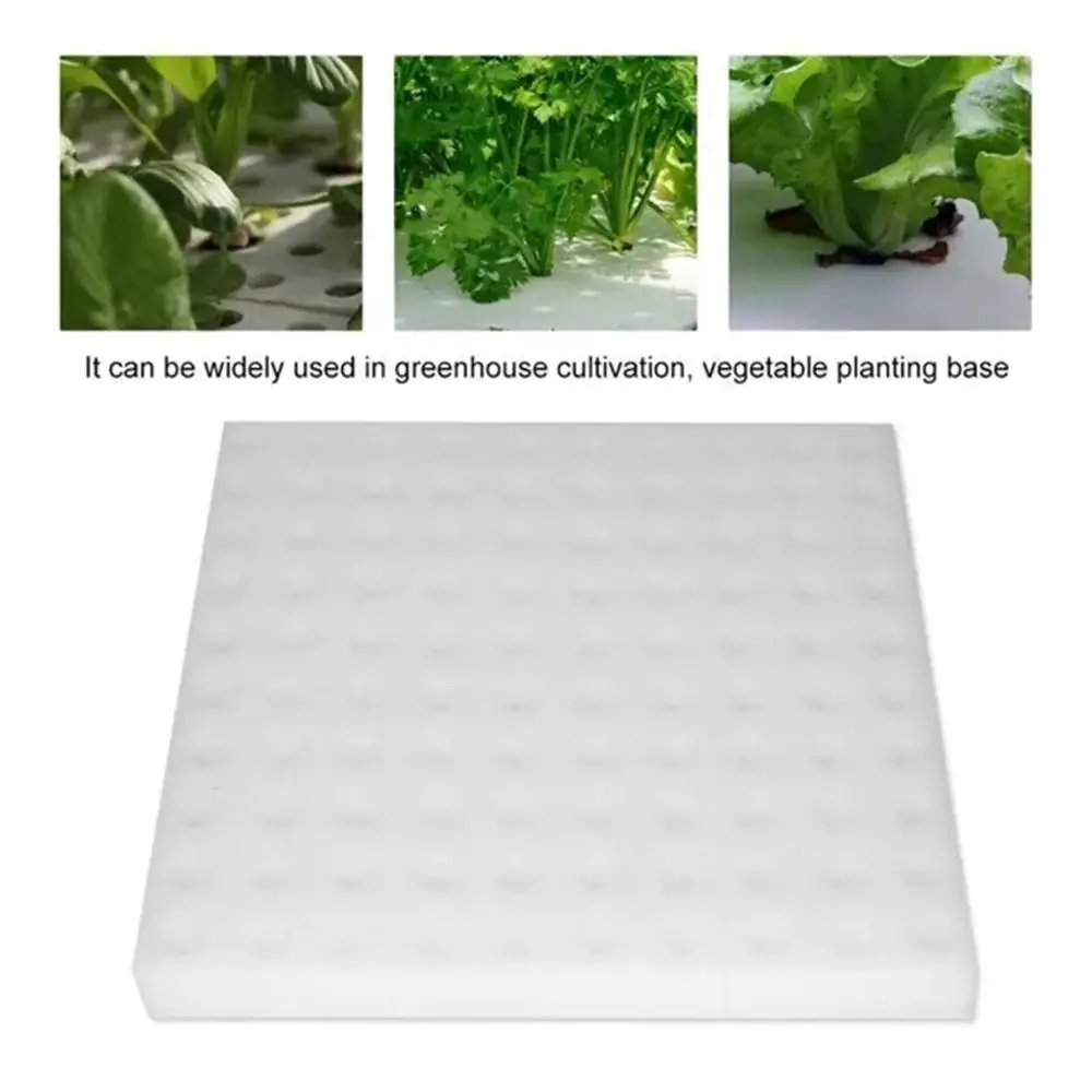 25*25CM Seedling Sponge Soilless Hydroponic Cloning Square Garden Foam Cube Seedlings Sponge Pots Hydroponics Plant Trays G V4J4
