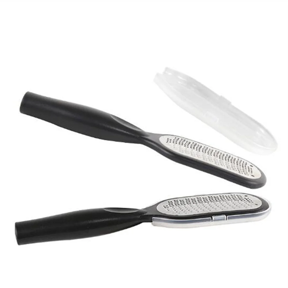 

1Pcs Foot Callus Remover Stainless Steel Dead Skin Exfoliator Portable Pedicure Tool Man Woman with Cover