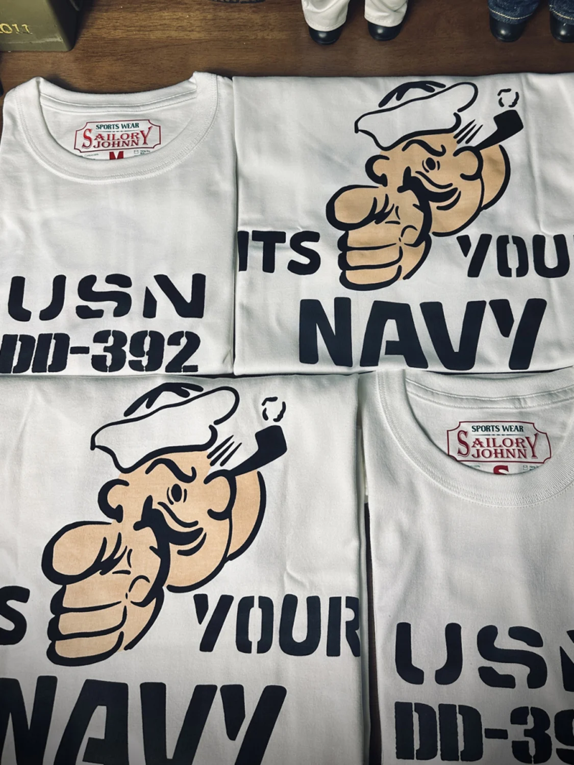 

Sailor Johnny American Sle Ретро Повседневная забавная футболка с принтом в тяжелом весе, 270 г, свободная футболка из чистого хлопка ort Sve, молодежная летняя мода