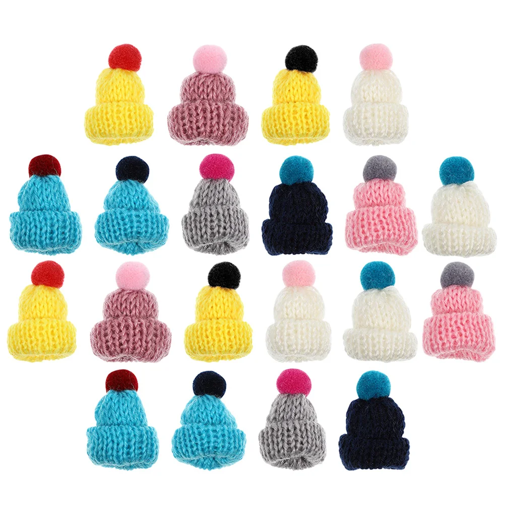 12 Pcs Mini Hat Replaceable Tiny Hats Multi-function Wear-resistant Delicate for Men