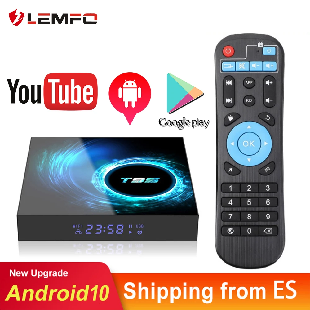 Smart TV BOX MINI V8 Android 10 RK3228A Wifi 4k player android Media Player smart TV Receiver Android TV BOX iptv