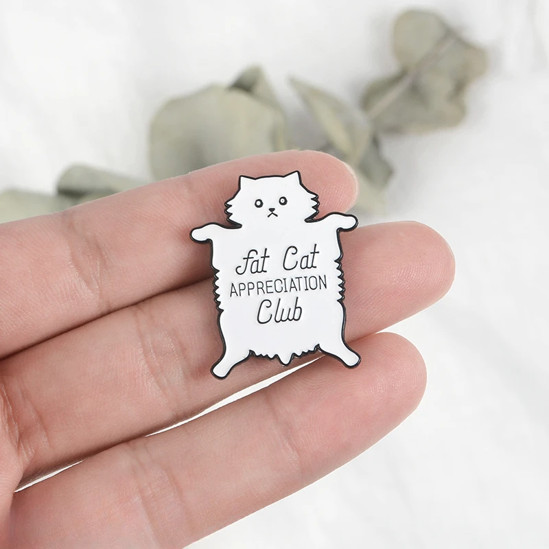 Custom Meow Sleep Cat Kindergarten Punk Enamel Pin Kitten Hugging Yin Yang Cat Badge Lapel Pin Jewelry Gift for Friend Wholesale