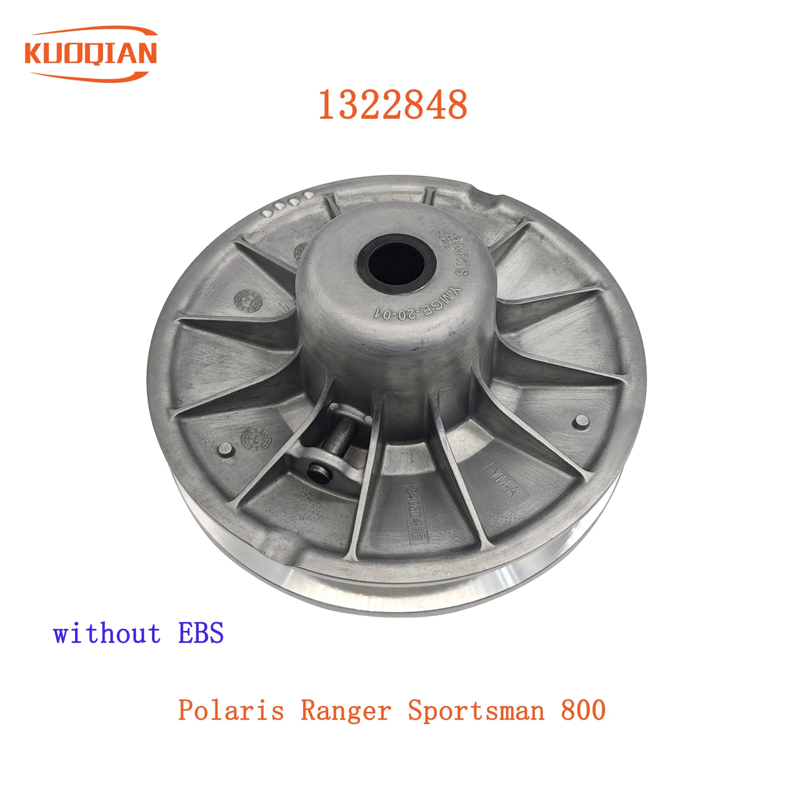 

Driven Clutch Assembly NO EBS 1322848 For Polaris Ranger Sportsman 800