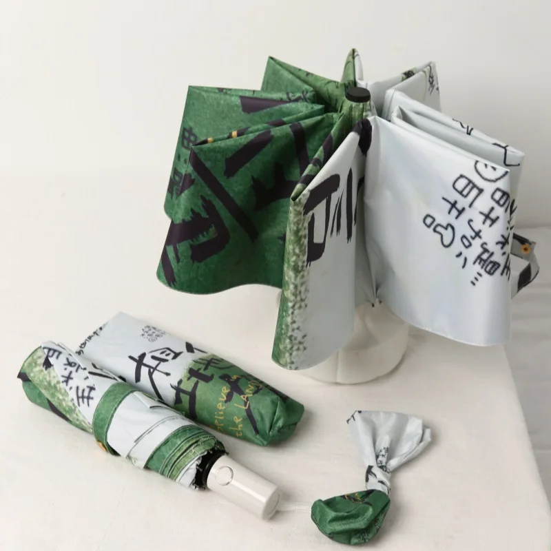 

Автоматический складной зонт от дождя и солнца с десятикратной защитой от УФ-лучей. Будь сильным, как земля!