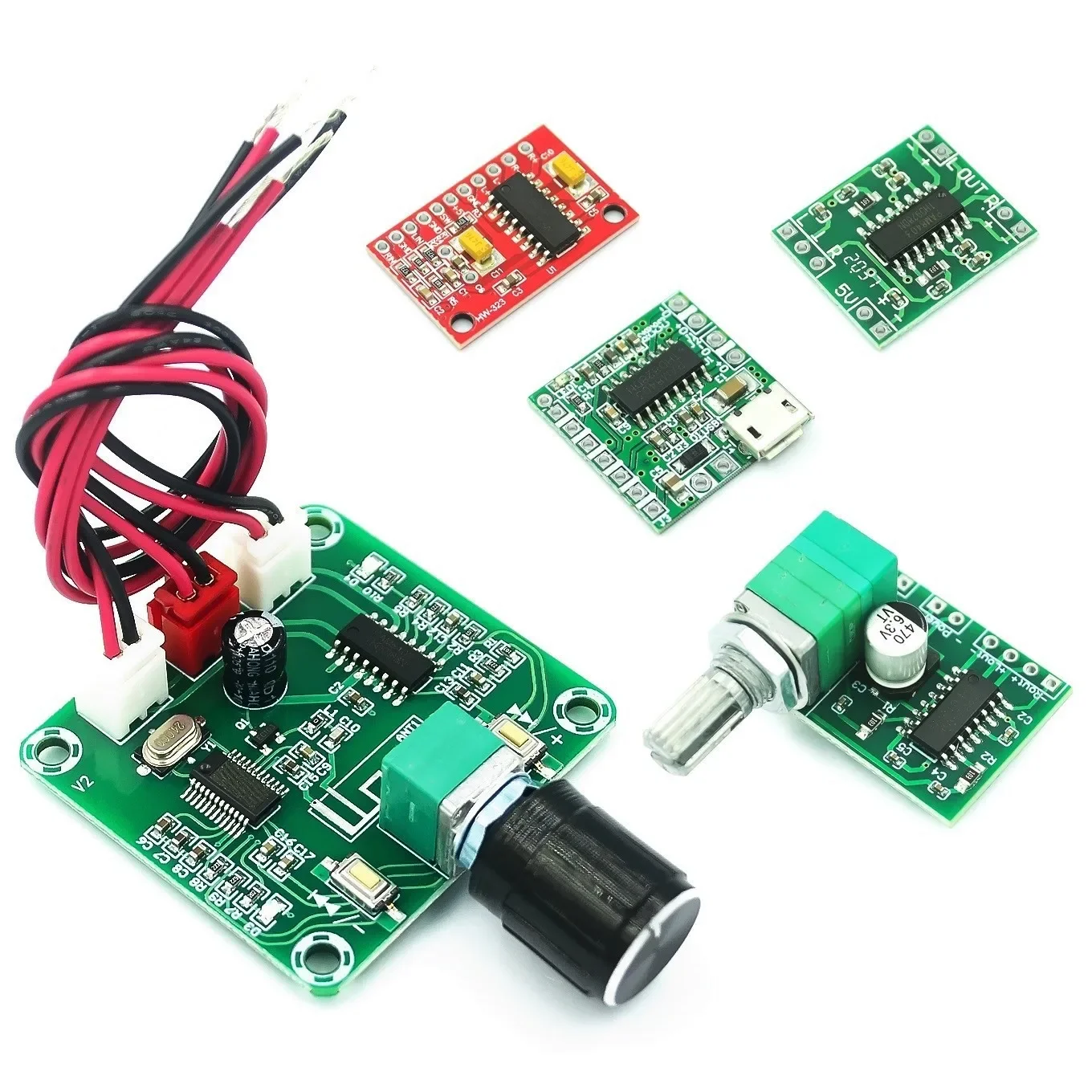 PAM-8403 XH-A158 ultra clear ForBluetooth -5.0 -Power Audio Amplifier Board USB small Power DIY wireless speaker amplifier board