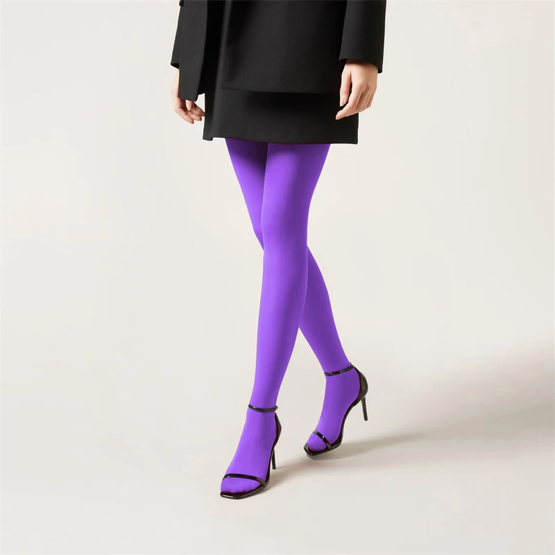 Talenza Damen-Strumpfhose, schmale Strümpfe, Strumpfhosen, superelastisch, große Leggings, rote Damen-Sexy-Strumpfhose, Frühling, Herbst, Winter