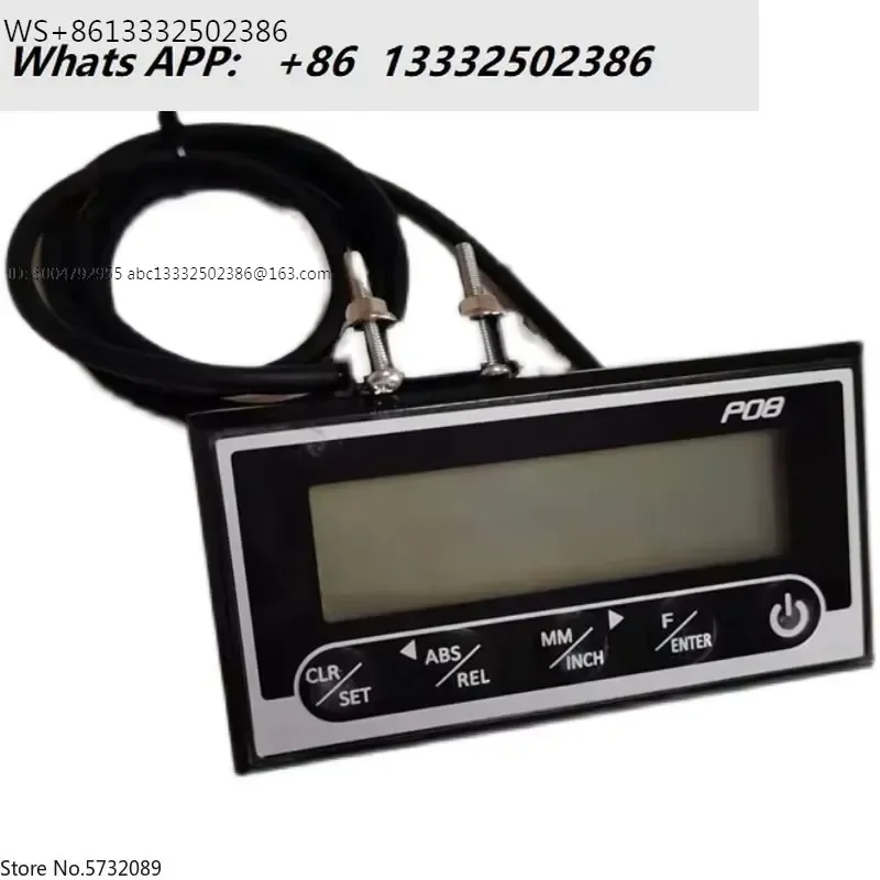 M503 Magnetic Grid Digital Display Meter Positioning Frame Positioning Ruler Aluminum Alloy Woodworking Sliding Table Saw