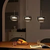 Anillo de luces led para decoración del hogar, lámparas colgantes modernas para sala de estar, comedor, iluminación interior 5
