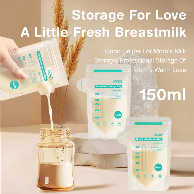 MAMIJOY 10/30 szt. 150/250ML Woreczki do przechowywania mleka matki Jednorazowe Pojemnościowe Woreczki do przechowywania mleka mrożonego Bez BPA MSB05