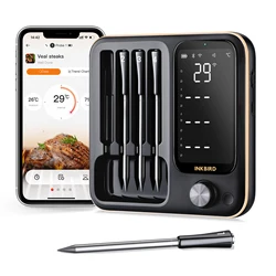 INKBIRD Wireless Cooking Thermometer Food Meat Steak WiFi Bluetooth Barbecue Accessories Kitchen Oven Grill BBQ Smart Thermomete