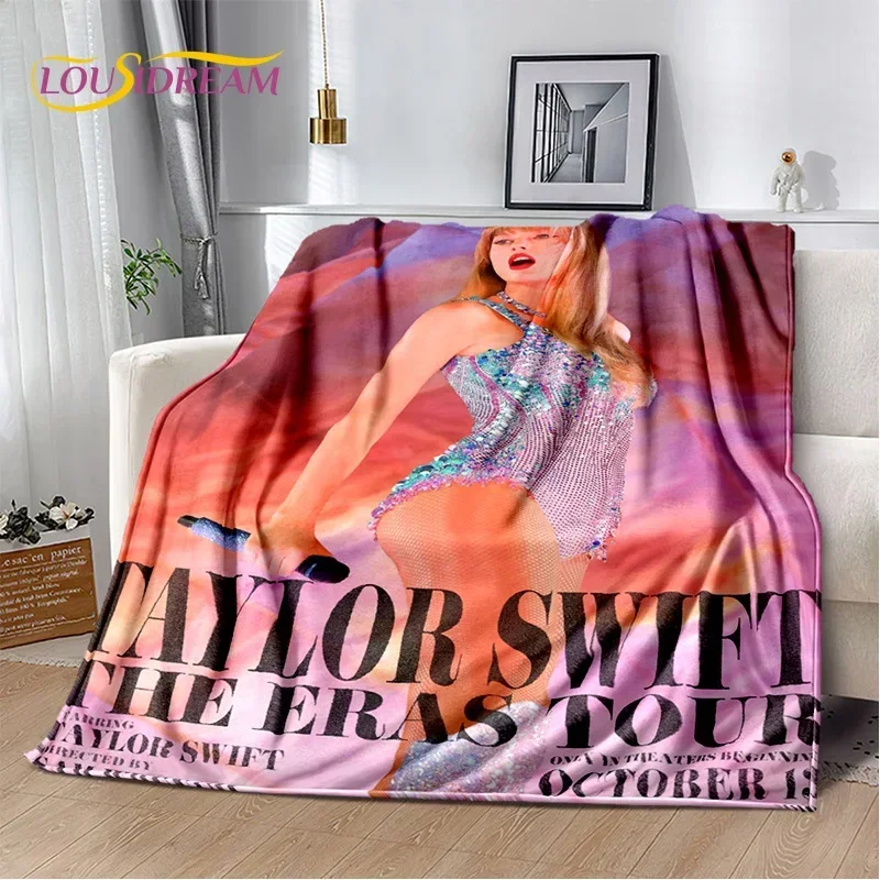 3D Singer Taylor-r Alison S-Swift Tay Soft Flannel Blanket for Beds Bedroom Sofa Picnic,Throw Blanket for Cover Outdoors Leisure