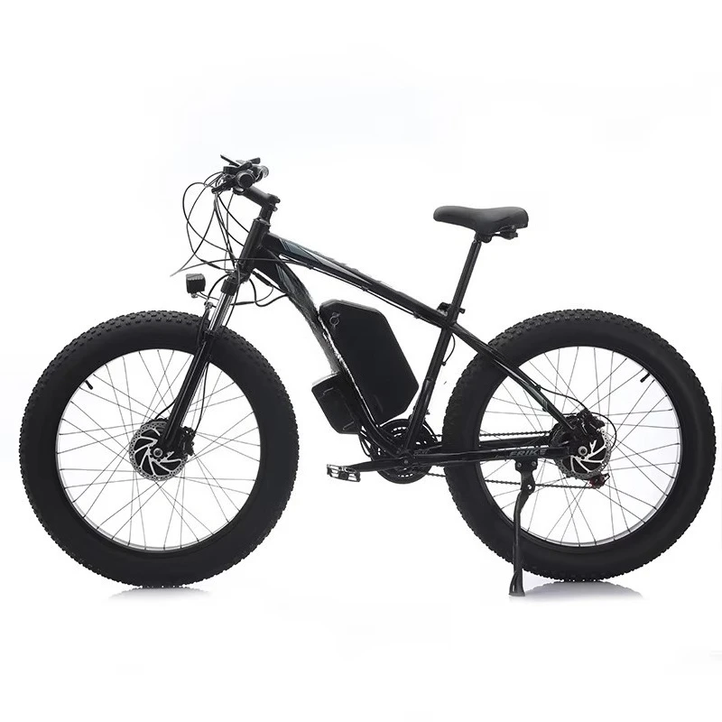 BR FRIKE New Front And Rear Dual Motor Electric Bicycle Hot-Selling Fat Tire Snow Electric Mountain Bike Dual Motor Electric Bik