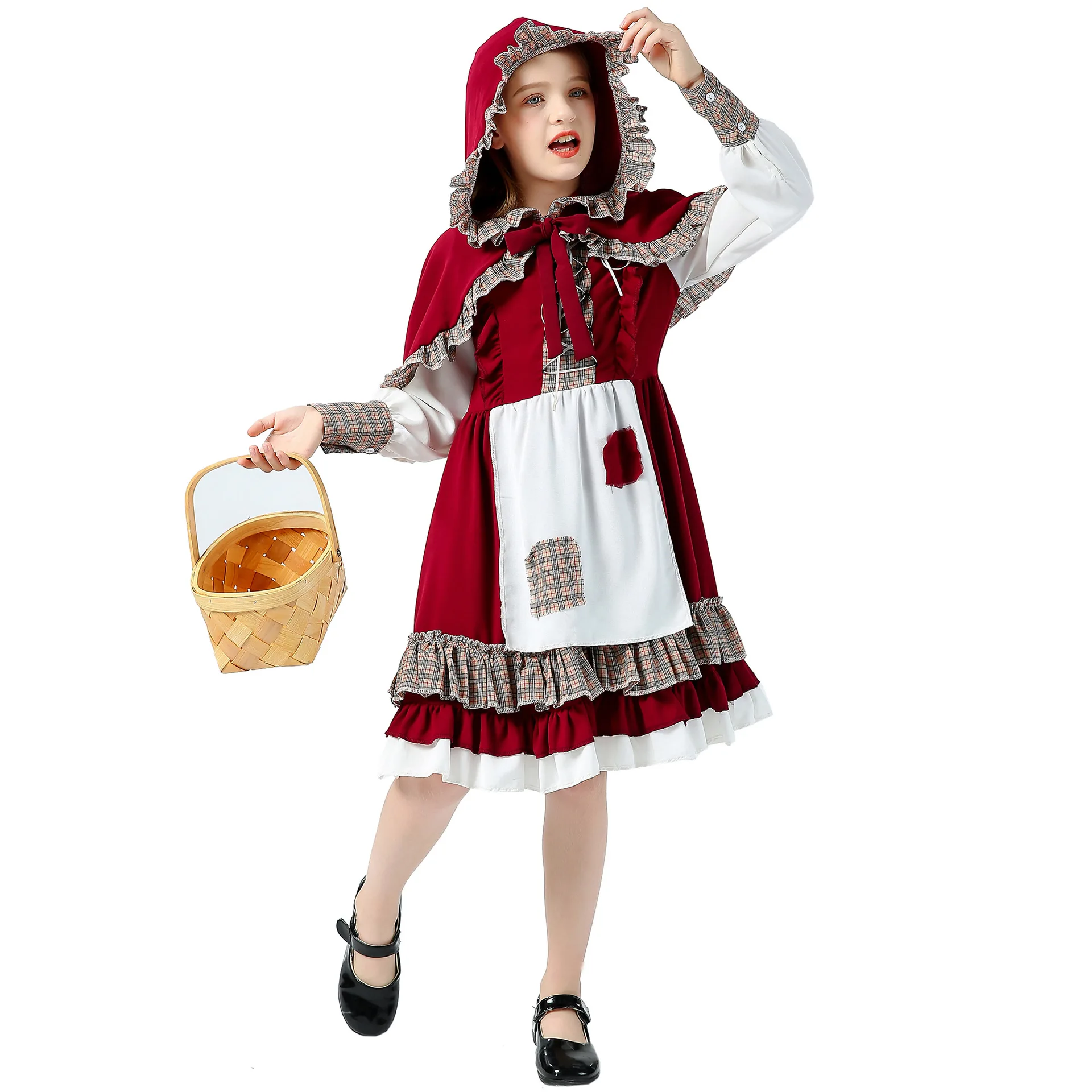 Anime Cosplay Little Girl - Костюм на Хэллоуин S-XL для детей,