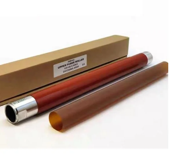 2PCS For Xerox C700 C75 J75 750I C550 560 DC240 242 250 252 Original Fxed Upper Roller+Fuser Film
