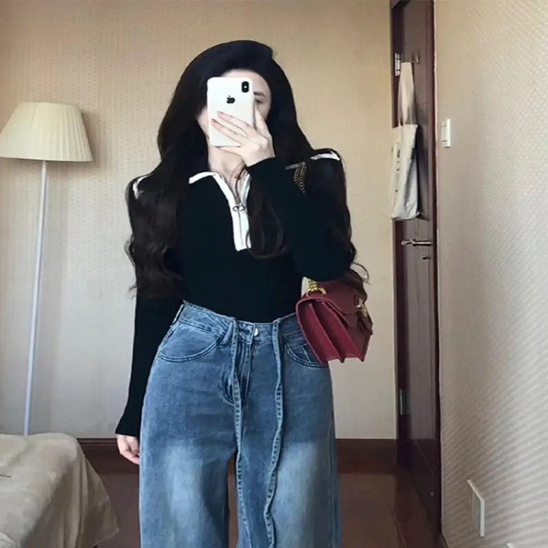 

Горячая весна и осень Kawaii, модная одежда для отдыха с длинными рукавами, внутренняя одежда на флисовой подкладке, женская одежда, топы, студенческий мультяшный новый стиль