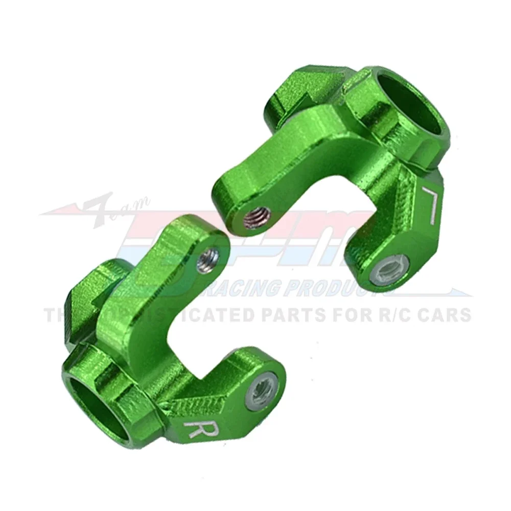 GPM Metal Alloy Front Steering Cup Steering Block LOS214006 for LOSI 1/18 Mini-T 2.0 2WD Stadium Truck LOS01019 LOS1056 LOS01015