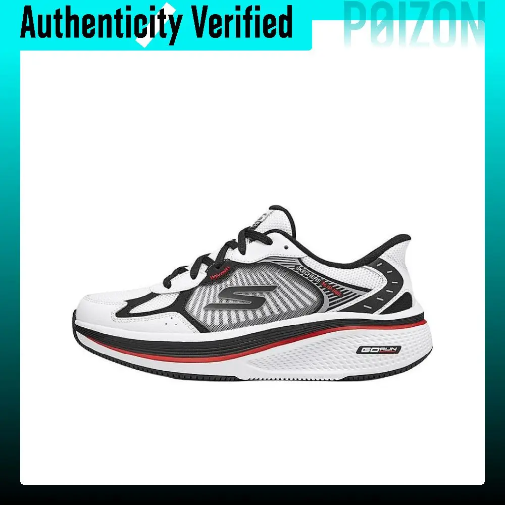 Skechers GO RUN Elevate 2.0 Soft And Comfortable Textile, Synthetic Leather Abrasion Resistant Abrasion Resistant 220854-WBK