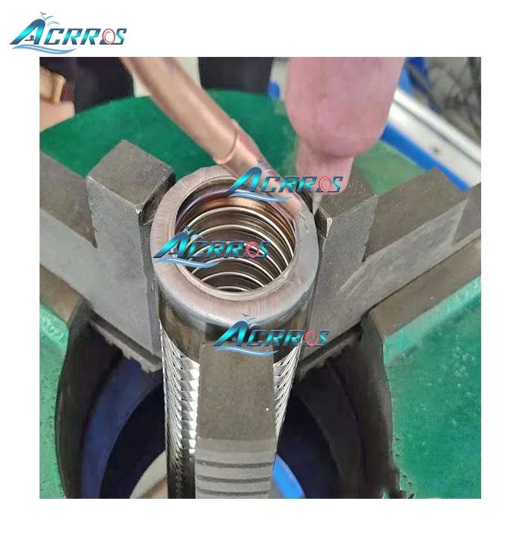 360mm Through Hole Metal Hoses Flange Flexible Hose Welding Positioner Rotator Through Hole Welding Flange