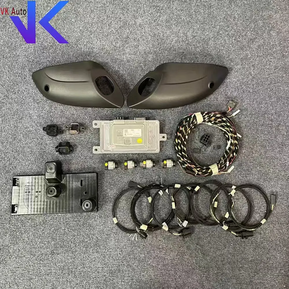 For VW Passat B9 360 Panoramic Module Camera Set 5QW907556 5WA980546E
