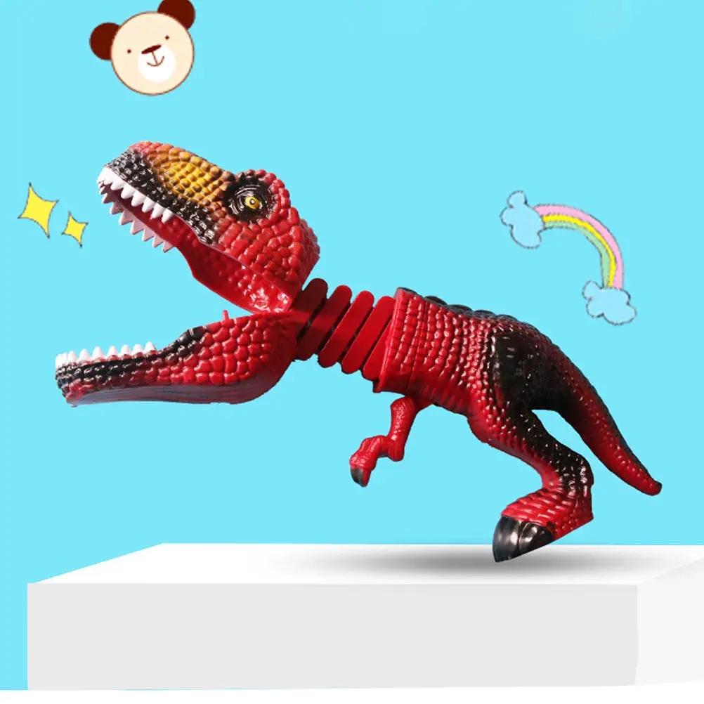 

Grabber Toy Dinasaur Kids Toys Dinosaur Telescopic Giant Plastic Mechanical Dinosaurs for Toddlers