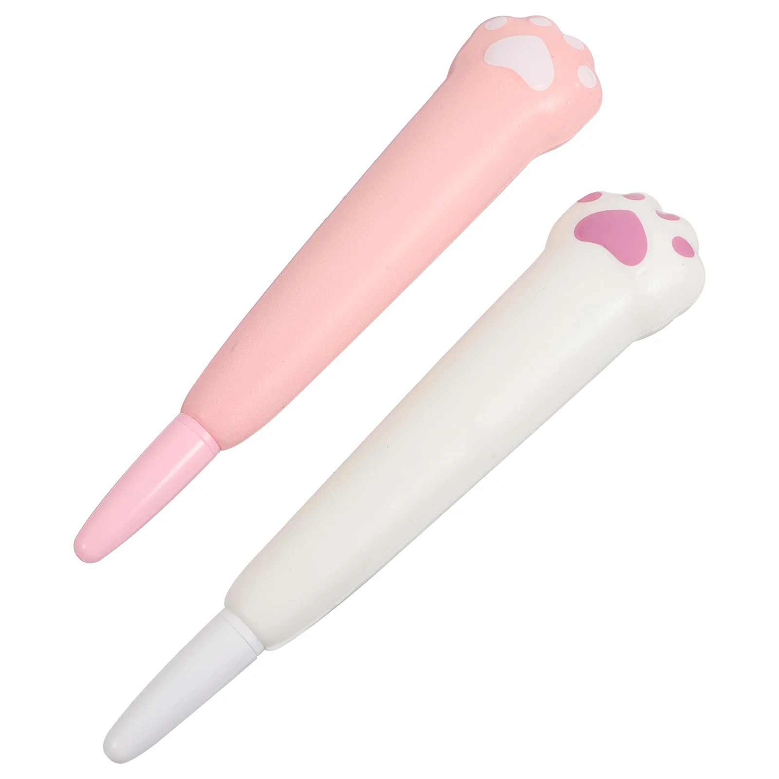 

2 Pcs Cute Pen Gel Ink Pens Plastic Decompression Cartoon Students Writing School Stationery Child