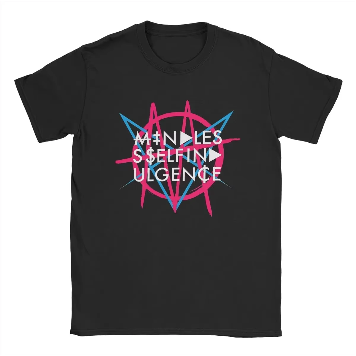 Classic Art Punk Band Msi Mindless Self Indulgence Idol Band T-shirt Cotton Graphic Tee Men Women Summer Streetwear